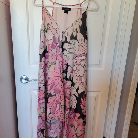 Marciano Floral Rose Gradient High-Low Dress - Picture 2 of 6